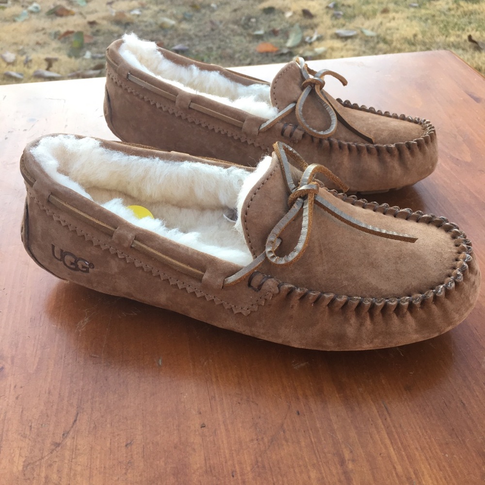 Women Ugg Moccasins Chestnut